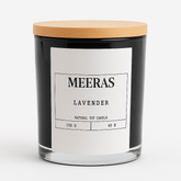 MEERAS LAVENDER SOY CANDLE - 150g