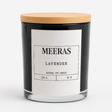 MEERAS LAVENDER SOY CANDLE - 150g