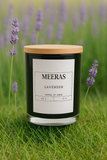 MEERAS LAVENDER SOY CANDLE - 150g