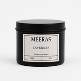 MEERAS LAVENDER SOY CANDLE - 100g