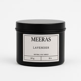 MEERAS LAVENDER SOY CANDLE - 100g