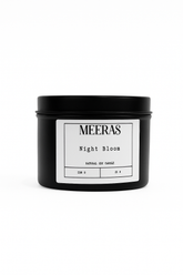 MEERAS NIGHT BLOOM SOY CANDLE - 100g